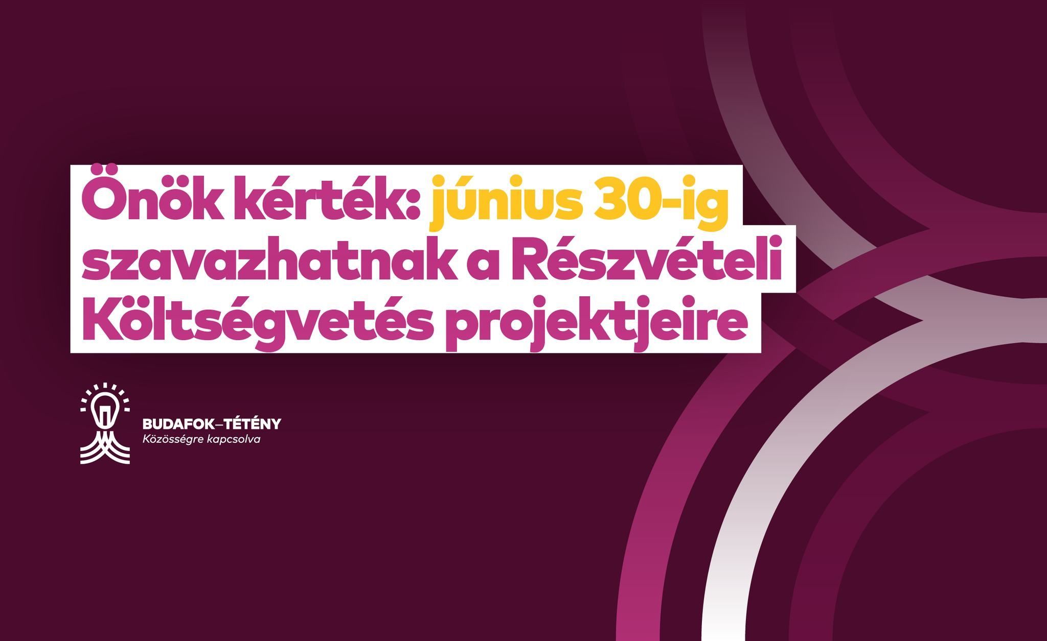 Meghosszabbítottuk a szavazást!