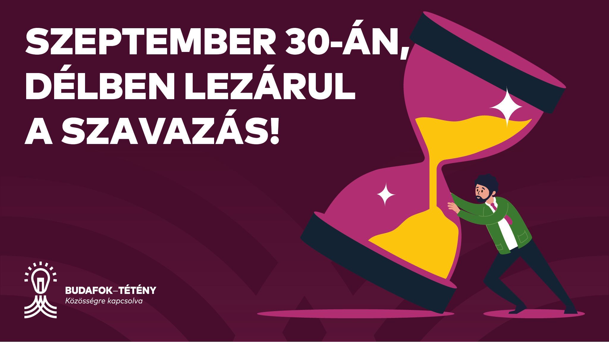 Már csak pár nap és vége!