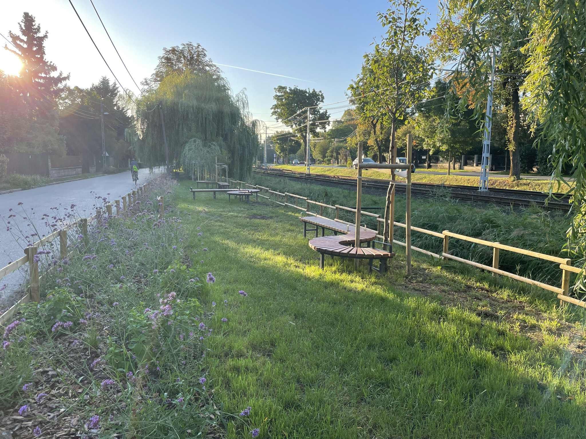 Új közösségi tér Rózsavölgyben