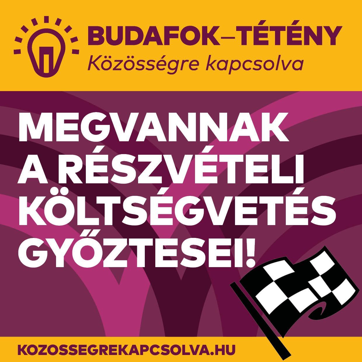 Lezárult Budafok-Tétény Részvételi Költségvetése, kihirdettük a 15+1 győztest
